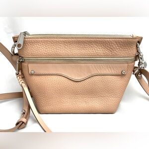 Rebecca Minkoff Hayden Crossbody Leather Bag, Dusty Pink
